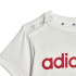 Conjunto adidas Lineage Blanco Infantil