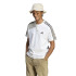 Camiseta adidas Essentials Single 3S Blanco Hombre