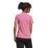 Camiseta adidas 3S Rosa Mujer
