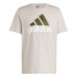 Camiseta adidas Essentials Beige Hombre