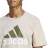 Camiseta adidas Essentials Beige Hombre