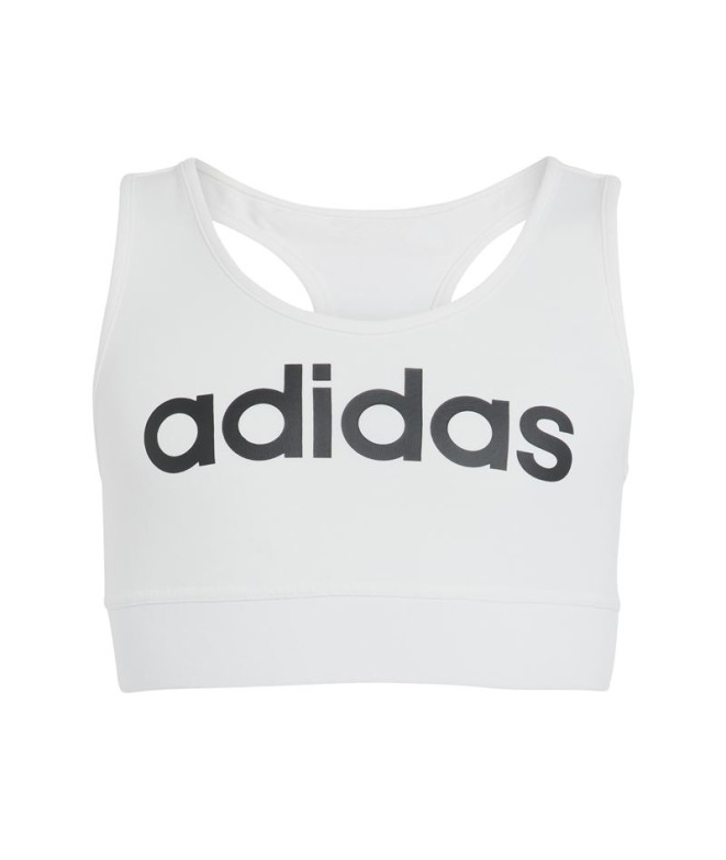 Camiseta adidas Linear Blanco Niña