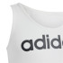 Camiseta adidas Linear Blanco Niña