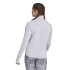 Camiseta de Running adidas Fast 1/2 Zip Lila Mujer