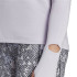 Camiseta de Running adidas Fast 1/2 Zip Lila Mujer