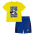 Conjunto Nike Df Icon Short Amarillo Niño