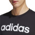 Camiseta adidas Essentials Single Jersey Negro Hombre