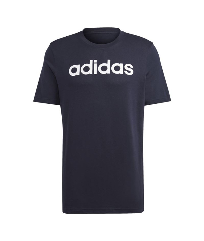 Camiseta adidas Essentials Linear Logo Negro...