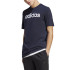 Camiseta adidas Essentials Linear Logo Negro Hombre