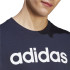 Camiseta adidas Essentials Linear Logo Negro Hombre