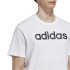 Camiseta adidas Essentials Linear Logo Blanco Hombre