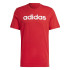 Camiseta adidas Essentials Linear Logo Rojo Hombre