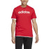 Camiseta adidas Essentials Linear Logo Rojo Hombre