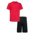 Conjunto Converse Core Tee & Ft Short Negro Niño