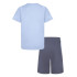 Conjunto Nike Df Icon Short Gris Niño