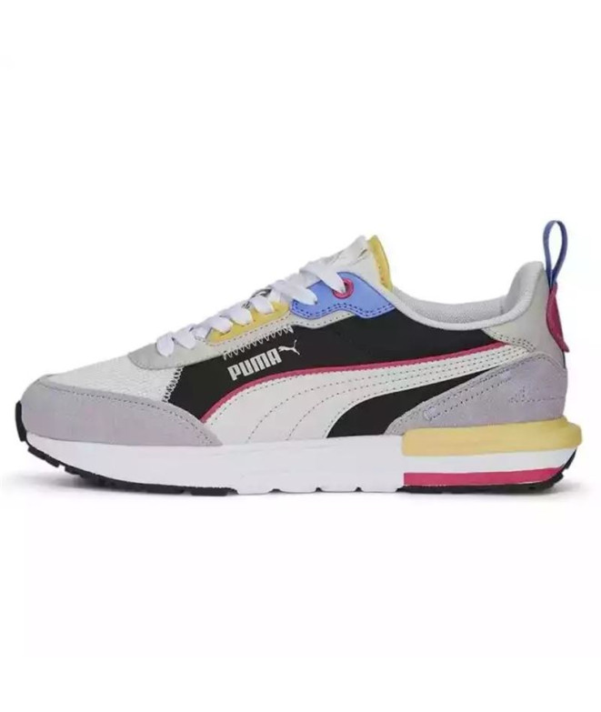 Zapatillas Puma R22 Azul Mujer
