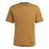 Camiseta de Fitness adidas Yoga Base Naranja Hombre