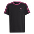 Camiseta adidas Essentials Cotton Negro Niña