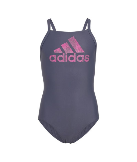 Bañador de Natación adidas Big Logo Azul Niña