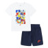 Conjunto Nike Nsw Add Ft Short Azul Niño