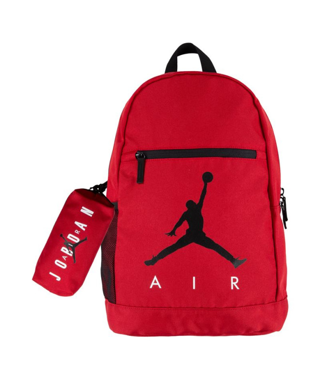 Mochila y Estuche Nike Jordan Rojo Infantil