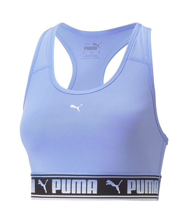 Sujetador deportivo Puma Mid Impact Lila Mujer