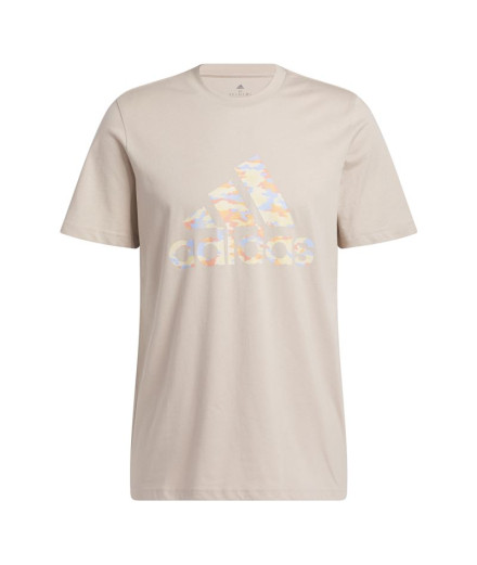 Camiseta adidas Camo Beige Hombre