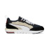 Zapatillas Puma R22 Negro y Beige Hombre