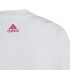 Camiseta adidas Essentials Linear Logo Cotton Blanco Niña