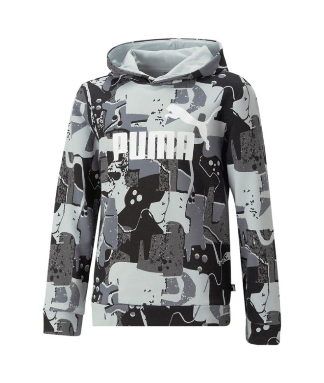 Sudadera Puma Essentials+ Street Art Negro Niño