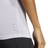Camiseta adidas Yoga Studio Oversized Lila Mujer