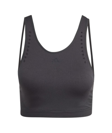 Sujetador Deportivo adidas Aeroknit Light-Support Negro...
