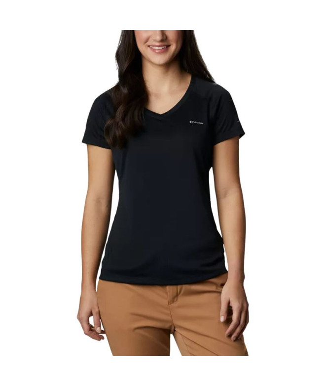 Camiseta Columbia Zero Rules™ Negro Mujer
