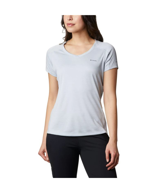 Camiseta de Trail Columbia Zero Rules™ Gris Mujer