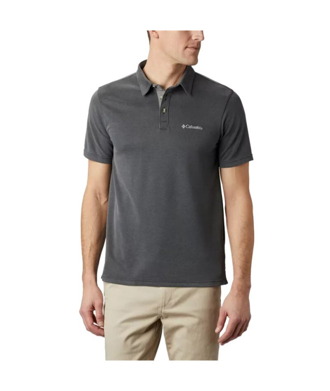 Polo Columbia Nelson Point™ Negro Hombre