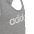 Sujetador Deportivo adidas Essentials Linear Logo Cotton Gris Mujer