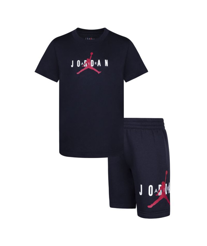 Conjunto Nike Jordan Infantil Negro