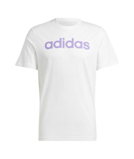 Camiseta adidas Essentials Single Jersey Blanco Hombre