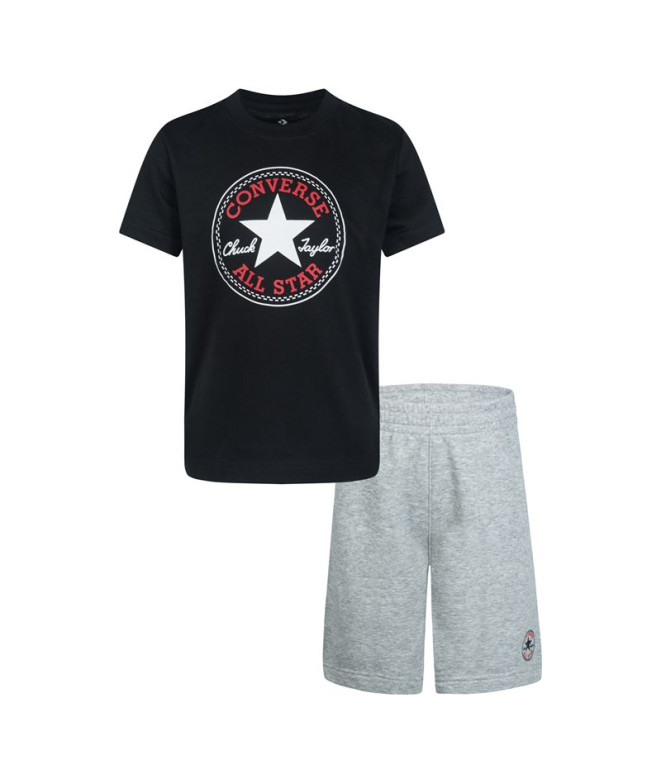 Conjunto Converse Core Tee & Ft Short Dk...