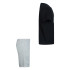 Conjunto Converse Core Tee & Ft Short Dk Grey/Black Niño