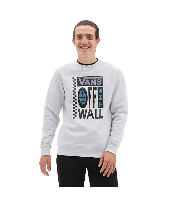 Sudadera Vans Global Stack Blanco Hombre