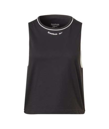 Top de Fitness Reebok Rie Negro Mujer