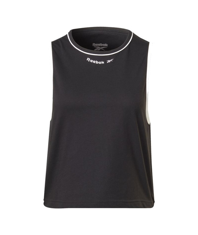 Top de Fitness Reebok Rie Negro Mujer