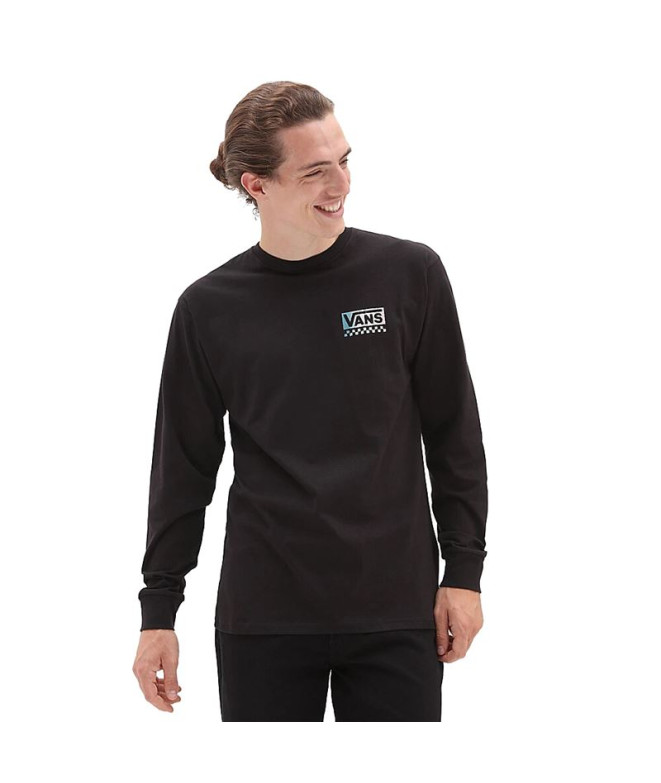 Camiseta Vans Global Stack Negro Hombre