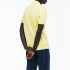Polo Lacoste Canalé Amarillo Hombre