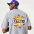 Camiseta New Era Championship LA Lakers Gris Hombre
