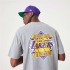 Camiseta New Era Championship LA Lakers Gris Hombre