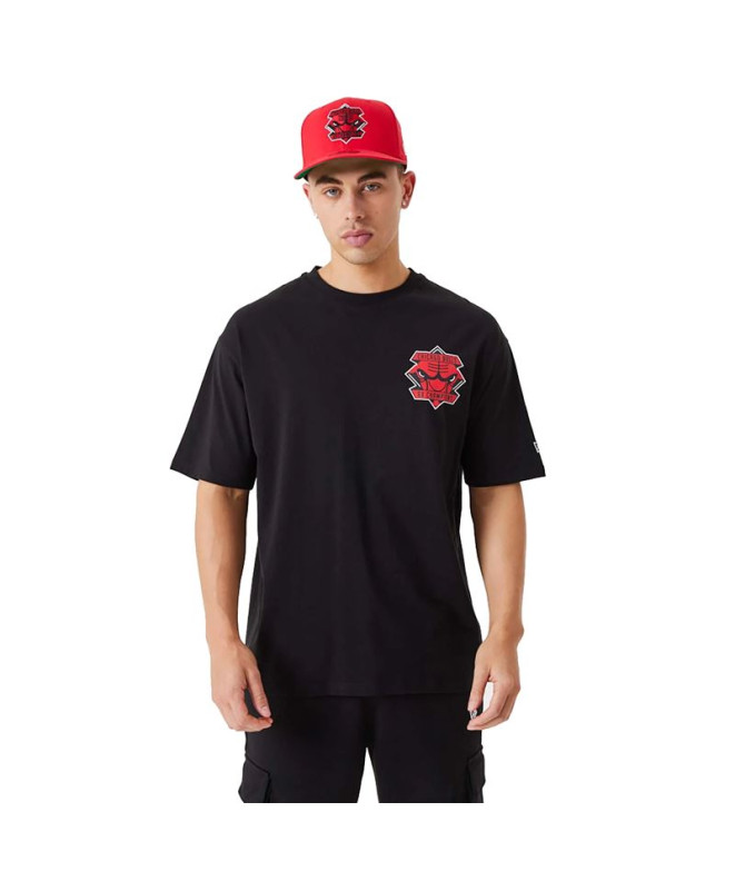 Camiseta New Era Championship Chicago Bulls...