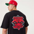 Camiseta New Era Championship Chicago Bulls Negro Hombre