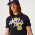 Camiseta New Era NBA Infill Graphic LA Lakers Negro Hombre